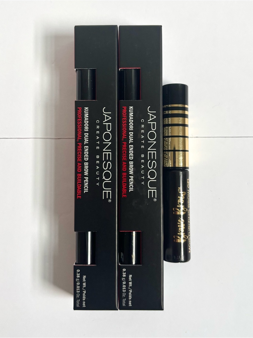 ⚡️3-Piece Brow Bundle: 2x Brow Pencil (light/medium) & 1x Brow Gel (clear)